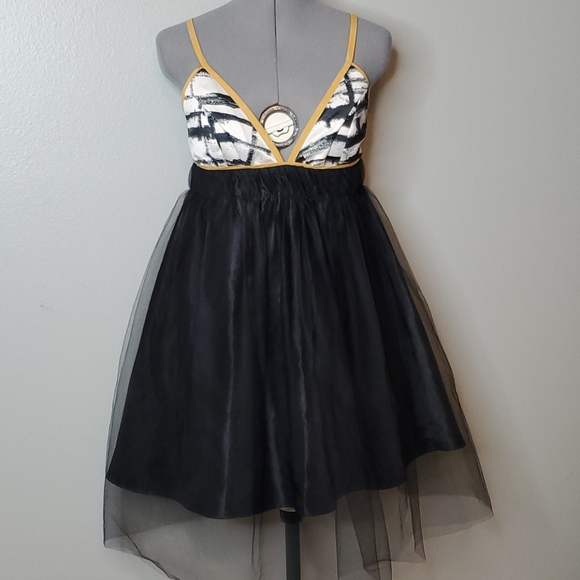 tulle babydoll dress